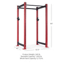 Scratch and Dent, X-3 Series Bolt Down Power Rack 80" 36"