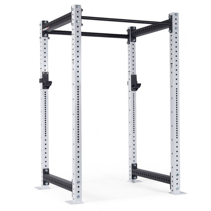 X-3 Series Bolt-Down Power Rack | White / No Weight Plate Holders