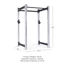 X-3 Series Bolt Down Power Rack 80" 36"