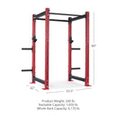 X-3 Series Bolt Down Power Rack 80" 36"