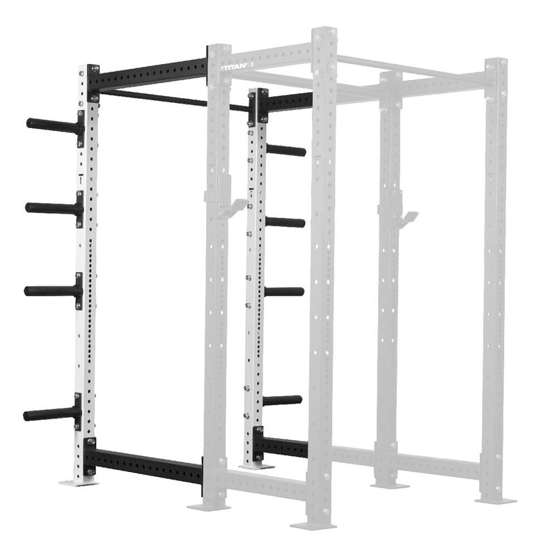 X-3 Series Bolt Down Extension Kit - Rack Color: White - Rack Height: 80" - Extension Depth: 36" | White / 80" / 36"