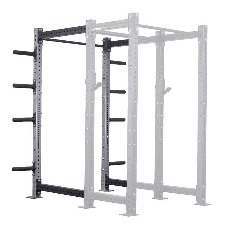 X-3 Series Bolt Down Extension Kit - Rack Color: Silver - Rack Height: 80" - Extension Depth: 36" | Silver / 80" / 36"