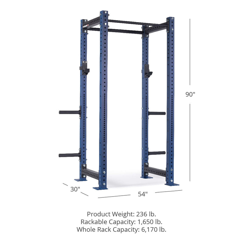 X-3 Series Bolt Down Power Rack 90" 24"