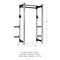 X-3 Series Bolt Down Power Rack 90" 24"