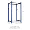 X-3 Series Bolt Down Power Rack 90" 36"