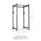 X-3 Series Bolt Down Power Rack 90" 36"