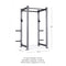 X-3 Series Bolt Down Power Rack 90" 36"