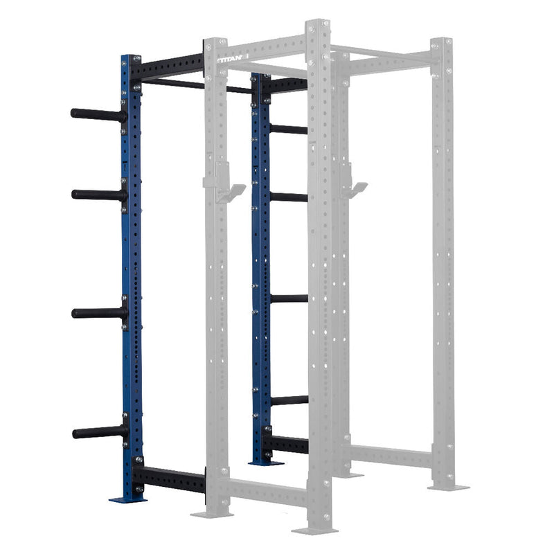 X-3 Series Bolt Down Extension Kit - Rack Color: Navy - Rack Height: 90" - Extension Depth: 24" | Navy / 90" / 24"