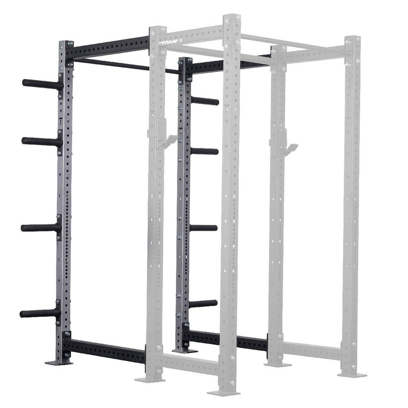 X-3 Series Bolt Down Extension Kit - Rack Color: Silver - Rack Height: 90" - Extension Depth: 36" | Silver / 90" / 36"