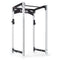 TITAN Series Power Rack | White / Crossmember Nameplate / Sandwich J-Hooks