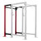 TITAN Series 24" Extension Kit - Extension Color: Red - Extension Height: 90" - Crossmember: 2" Fat Pull-Up Bar | Red / 90" / 2" Fat Pull-Up Bar