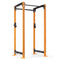 TITAN Series Power Rack | Orange / 2” Fat Pull-Up Bar / Sandwich J-Hooks