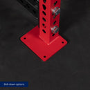 Scratch and Dent - TITAN Series 100" Uprights - Red - FINAL SALE