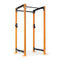 TITAN Series Power Rack | Orange / 2” Fat Pull-Up Bar / Sandwich J-Hooks