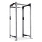 TITAN Series Power Rack | Silver / 2” Fat Pull-Up Bar / Sandwich J-Hooks