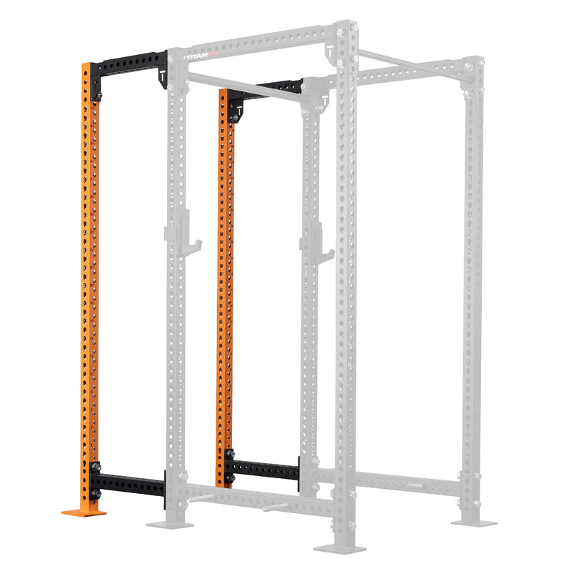 TITAN Series 24" Extension Kit - Extension Color: Orange - Extension Height: 100" - Crossmember: None | Orange / 100" / None