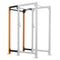 TITAN Series 24" Extension Kit - Extension Color: Orange - Extension Height: 100" - Crossmember: 2" Fat Pull-Up Bar | Orange / 100" / 2" Fat Pull-Up Bar