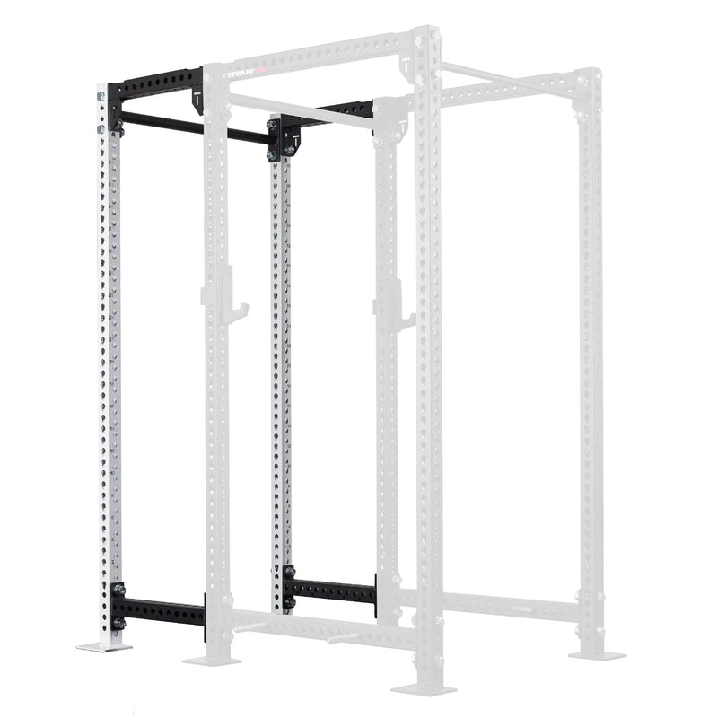 TITAN Series 24" Extension Kit - Extension Color: White - Extension Height: 100" - Crossmember: 2" Fat Pull-Up Bar | White / 100" / 2" Fat Pull-Up Bar