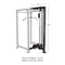 TITAN Series Lat Tower Power Rack Attachment