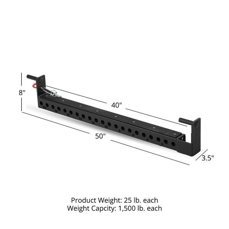 Scratch and Dent, TITAN Series 42" Flip Down Safety Bars