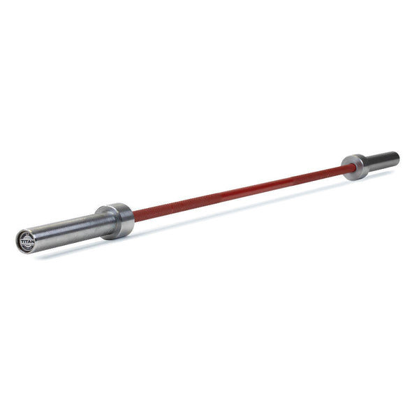 Scratch and Dent - TITAN Series Women’s Olympic Barbell | Red Cerakote - FINAL SALE