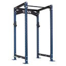 TITAN Series Power Rack | Navy / Crossmember Nameplate / No J-Hooks