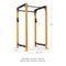 TITAN Series Power Rack 90" 42"