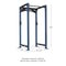 TITAN Series Power Rack 100" 42"