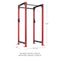 TITAN Series Power Rack 100" 42"