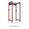 TITAN Series Power Rack 100" 36"