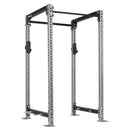 TITAN Series Power Rack | Silver / 2” Fat Pull-Up Bar / Roller J-Hooks