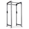 TITAN Series Power Rack | Silver / 2” Fat Pull-Up Bar / Roller J-Hooks