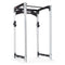 TITAN Series Power Rack | White / Crossmember Nameplate / Roller J-Hooks