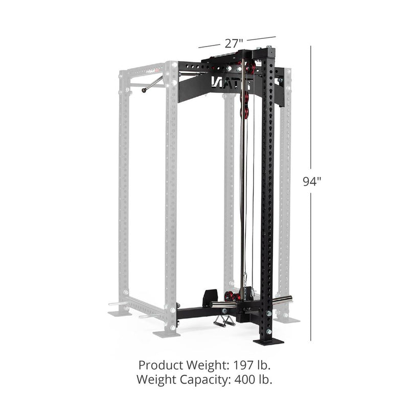 TITAN Series Lat Tower Power Rack Attachment