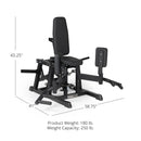 Plate-Loaded Hip Abductor And Adductor Exercise Machine