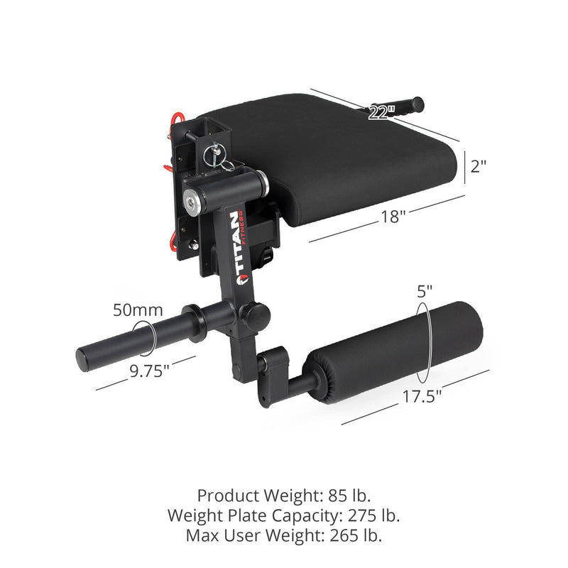 Scratch and Dent, T-3 or X-3 Series Rack Mounted Leg Curl and Extension