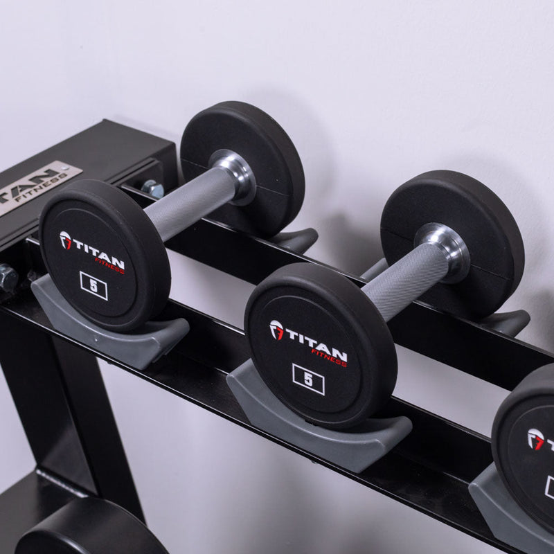 2 Tier Saddle Dumbbell Rack