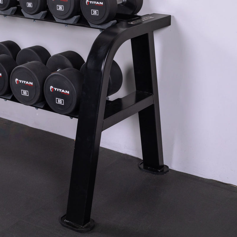 2 Tier Saddle Dumbbell Rack