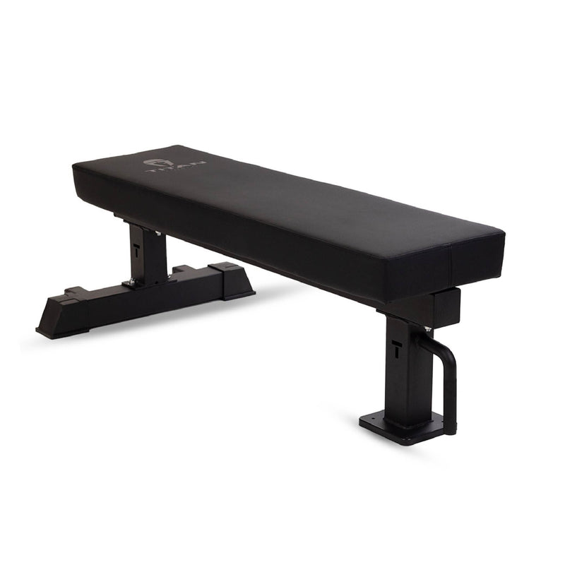 TITAN Series Single Post Flat Bench