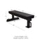 TITAN Series Single Post Flat Bench