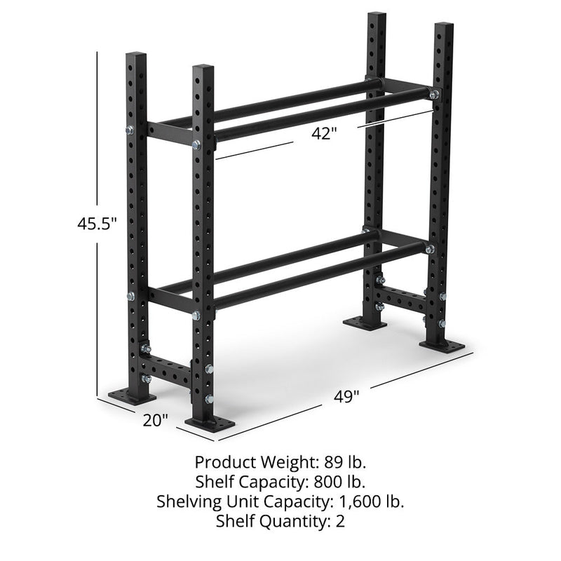 Elite Series Mass Storage System with Bumper Plate & Medicine Ball Shelves