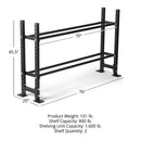 Elite Series Mass Storage System with Bumper Plate & Medicine Ball Shelves