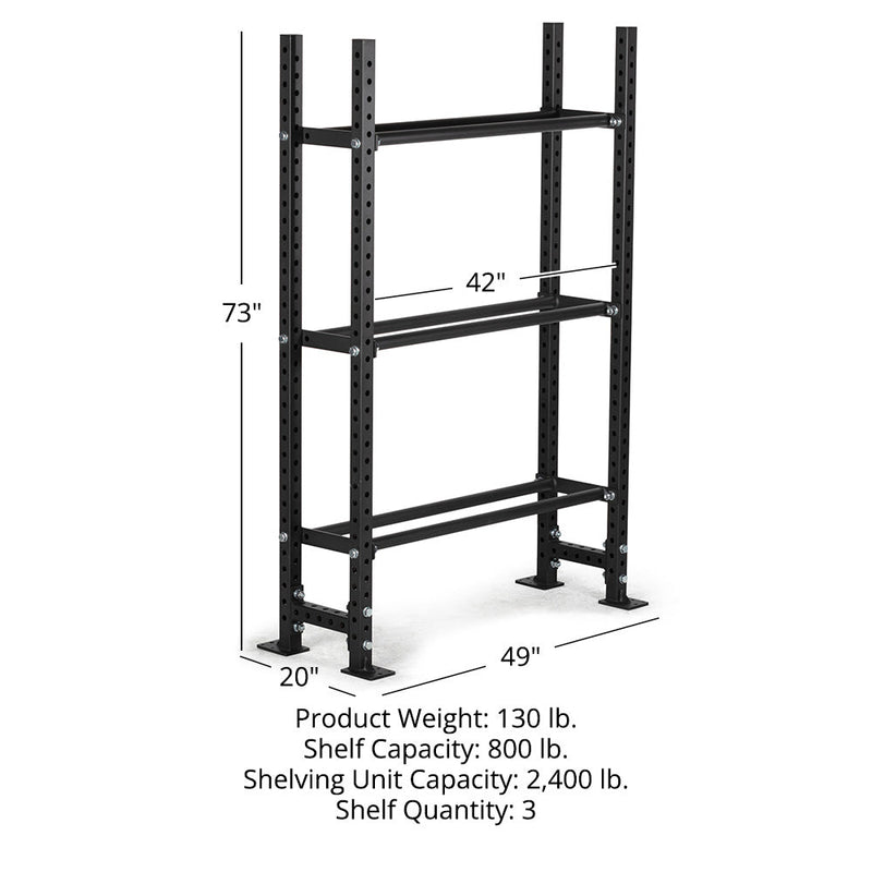 Elite Series Mass Storage System with Bumper Plate & Medicine Ball Shelves