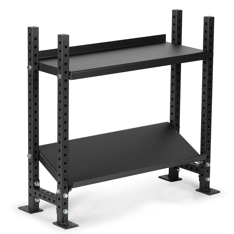 Elite Series Mass Storage System with Adjustable Shelves | 2 Tier 45.5" / 42" / No