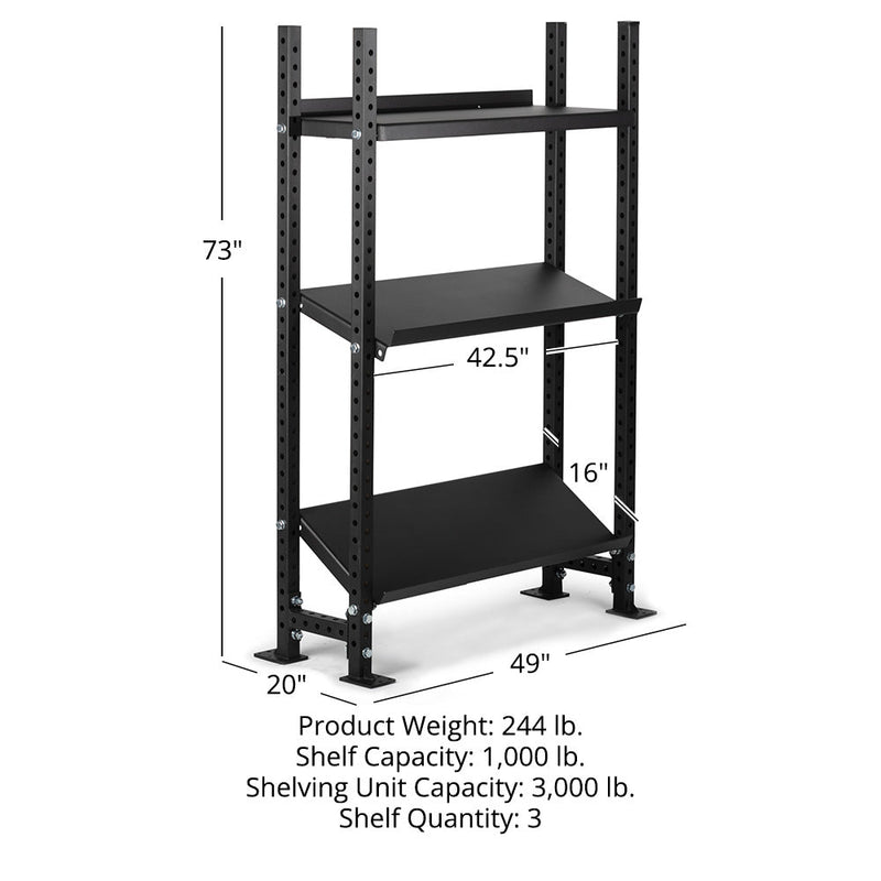 Elite Series Mass Storage System with Adjustable Shelves