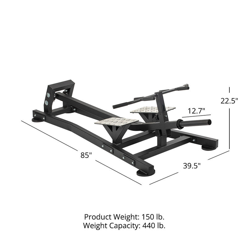 Scratch and Dent, Plate-Loaded Standing T-Bar Row Machine