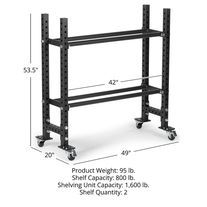 Elite Series Mass Storage System with Bumper Plate & Medicine Ball Shelves