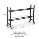 Elite Series Mass Storage System with Bumper Plate & Medicine Ball Shelves