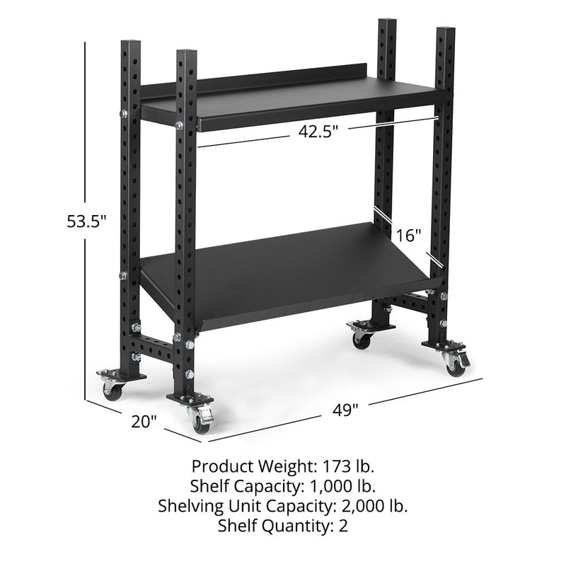 Elite Series Mass Storage System with Adjustable Shelves