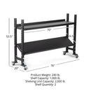 Elite Series Mass Storage System with Adjustable Shelves